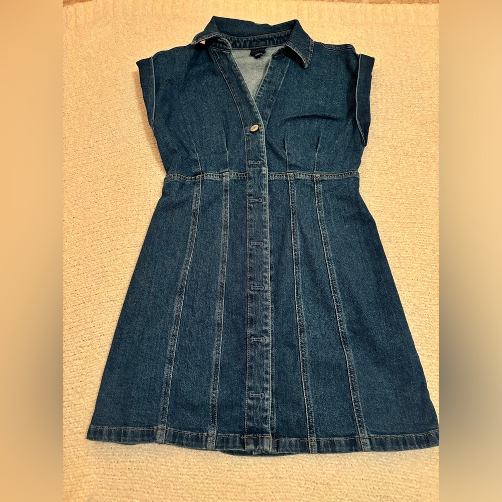 GAP Dark Blue Denim Mini Dress